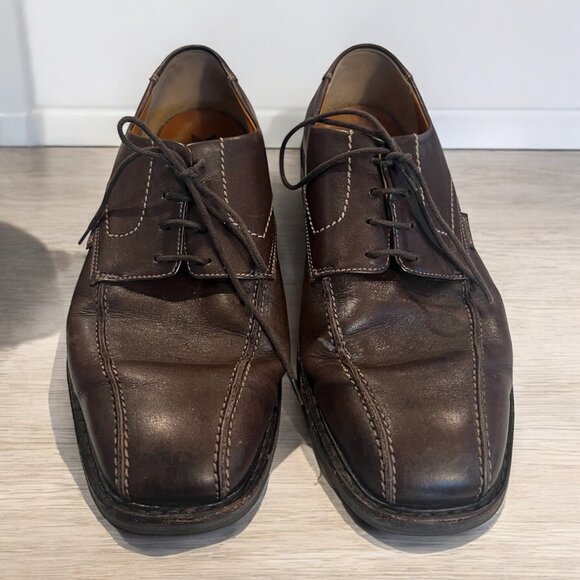 Mephisto Air Relax Goodyear Welt Brown Leather Shoes Mens size 9 - Picture 2 of 6